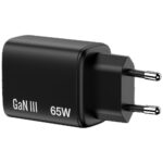 Verbatim Essentials mains charger GaN 65W black 32352 - imagine 2