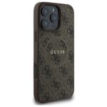 Guess GUHMP16XG4GFRW iPhone 16 Pro Max 6.9" brown hardcase 4G Ring Classic Logo MagSafe - imagine 4