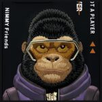 Nimmy case iPhone 16 Pro Max 6.9" black Cool&Cute 2.0 Monkey - imagine 7