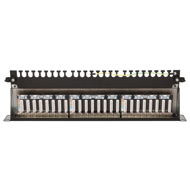 Extralink CAT6A STP | Patchpanel | 24 port - imagine 4