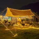 Lampki choinkowe LED snowflake/star -    10m/80 lampek ciepłe białe/warm white zasilane bat. 3xAA EHD-LS06 - imagine 9