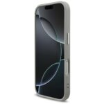 Case Guess Glitter Triangle Logo MagSafe for iPhone 17 silver - imagine 5