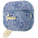 Guess GUAP2G4GSMB AirPods Pro 2 (2022/2023) cover blue 4G Charm Collection - imagine 3