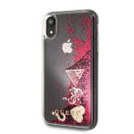 Guess GUOHCI61GLHFLRA iPhone Xr raspberry hardcase Glitter Charms - imagine 2