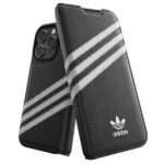 Adidas OR Booklet Case PU iPhone 14 Pro black white 50196