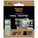 Tempered Glass Camera Lens Protector PanzerGlass Hoops for Samsung Galaxy S25 Edge Transparent - imagine 4