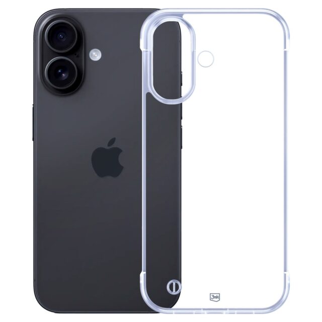 3MK Just20g Clear Case for iPhone 16 Plus - imagine 3