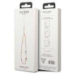 Guess Phone Strap  GUSTSHPP pink Beads Shell - imagine 3
