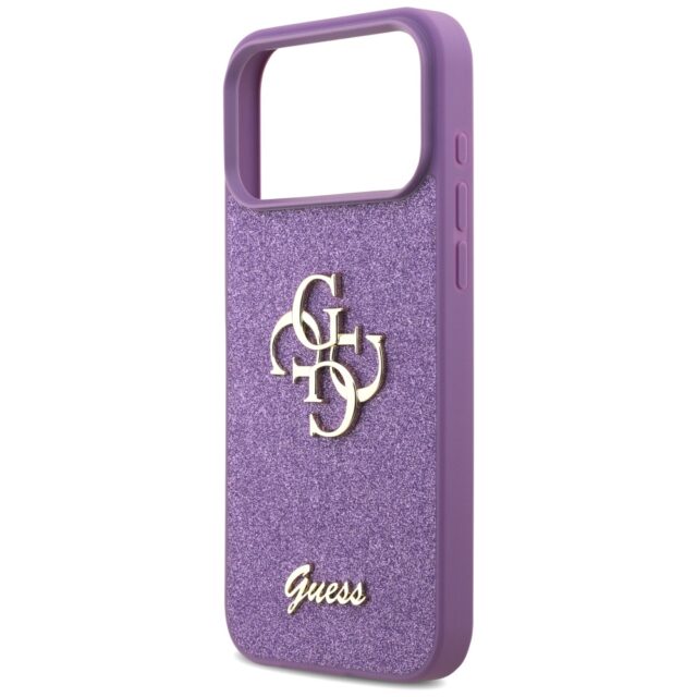 Case Guess Fixed Glitter Big 4G for iPhone 17 Pro Max lilac - imagine 6
