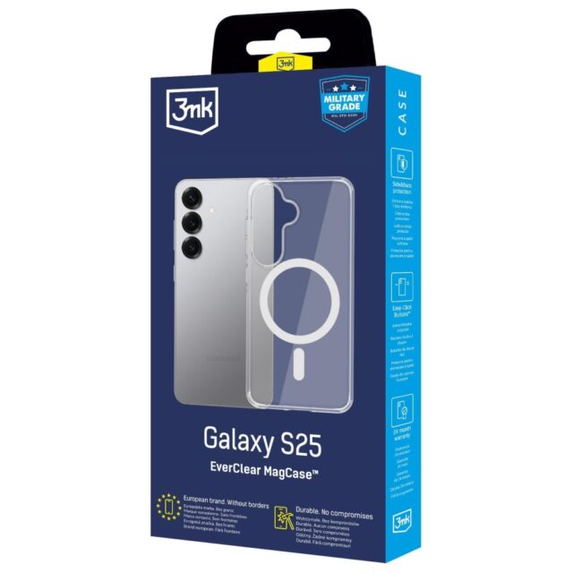 3MK EverClear MagCase for Samsung Galaxy S25 - imagine 8