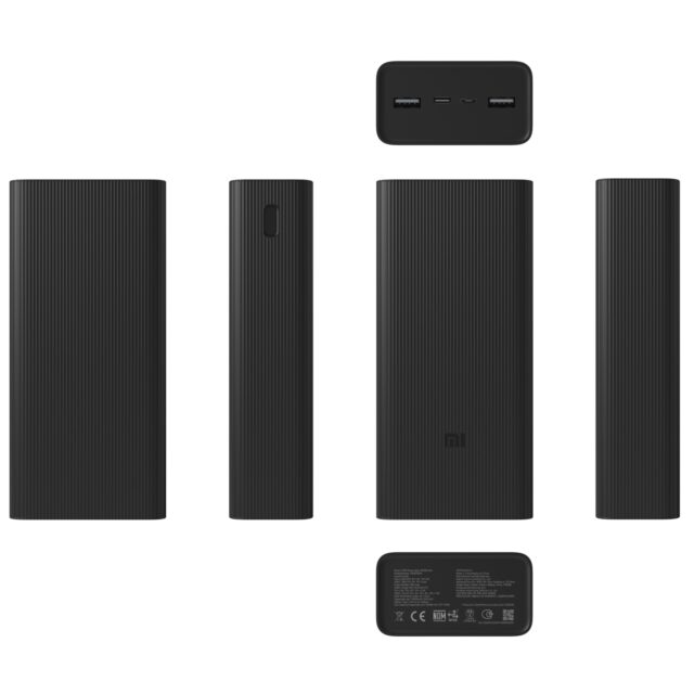 Xiaomi 18W Power Bank 30000mAh Black | Powerbank | 30000mAh, PB3018ZM - imagine 2