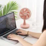 AWEI Mini Desk Fan F29 black - imagine 7