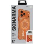 Skinarma Magma Case for iPhone 17 Pro Max Magnetic Charging Orange - imagine 5