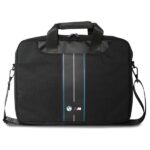 Bag BMW BMCB15COMPVSKL 16" black Nylon Blue Stripe