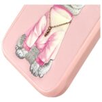 Nimmy case iPhone 16 Pro 6.3" pink Glasses Cool Cat - imagine 4
