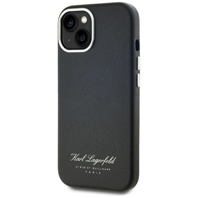 Case Karl Lagerfeld hotel RSG for iPhone 15 black - imagine 2