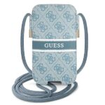 Guess Torebka GUPHL4GDBL 6,7" blue hardcase 4G Stripe