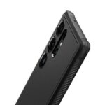 Spigen Rugged Armor Sam S23 Ultra S918 matte black ACS05613 - imagine 10