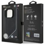 BMW BMHMP16L23PUCPK iPhone 16 Pro 6.3" black hardcase M Perforated Twisted Line MagSafe - imagine 8