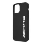 AMG AMHCP12LSGLBGN iPhone 12 Pro Max 6.7" black hardcase with Silicone Big Logo - imagine 6