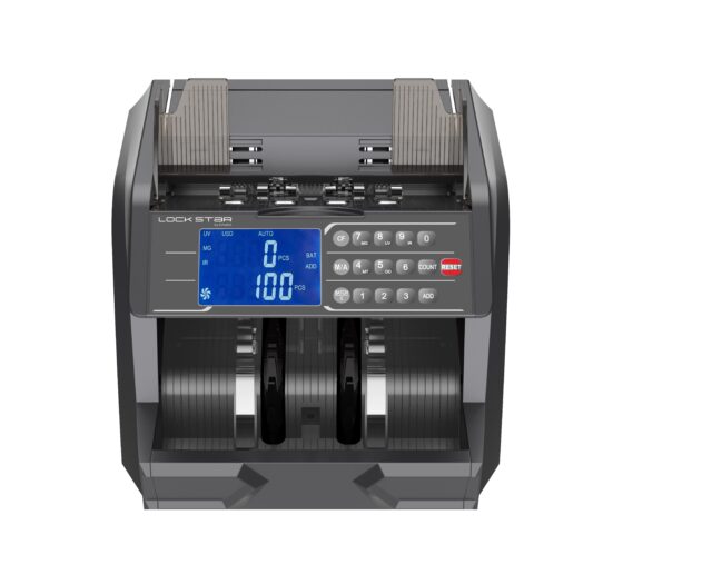EXTRALINK LOCKSTAR PROFESJONALNA LICZARKA NOMINAŁOWA DO BANKNOTÓW UV, IR, MG X-600 - imagine 2