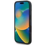 BMW BMHMP16X23RDDR iPhone 16 Pro Max 6.9" red hardcase Sign Leather Diamond Metal Logo MagSafe - imagine 5