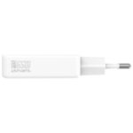 Wall Charger 4smarts PDPlug Slim Dual 65W GaN 2xUSB-C white - imagine 2
