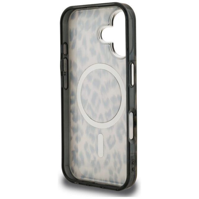 Case Karl Lagerfeld IML Leopard Pattern  MagSafe for iPhone 16 brown - imagine 7