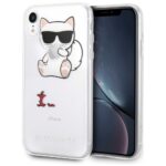 Karl Lagerfeld KLHCI61CFA iPhone Xr hardcase transparent Choupette Fun