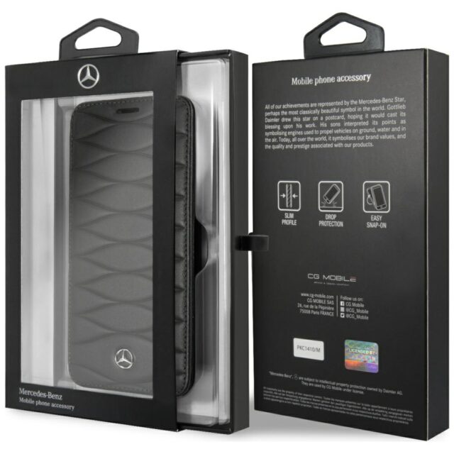 Mercedes MEFLBKS8LWHCLBK S8 Plus G955 book black - imagine 8