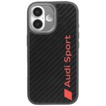 Case Audi R8 Carbon Fiber MagSafe for iPhone 17 black