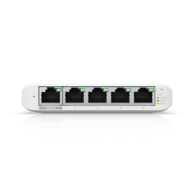 Ubiquiti USW-Flex-Mini-3 | Switch | UniFi, 5x RJ45 1000Mb/s, 1x PoE In, 3-pack - imagine 3