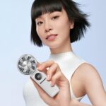 Handheld fan AWEI F39 Fast Ice white - imagine 6