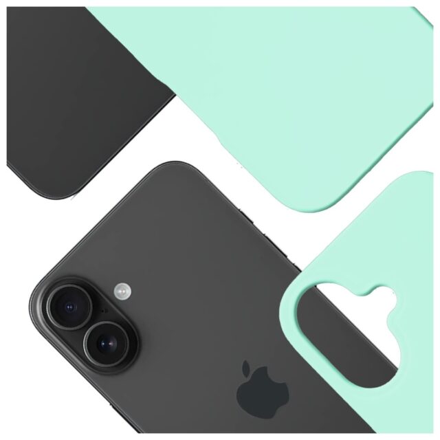 3MK Hardy MagSilicone Case for Apple iPhone 16 Plus Sea Blue - imagine 6