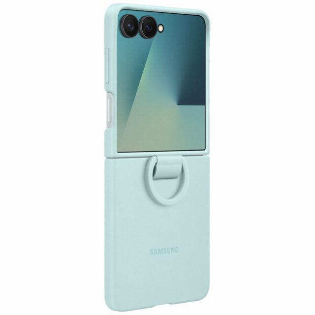 Case Samsung Ring Case for Galaxy Z Flip7 mint - imagine 2