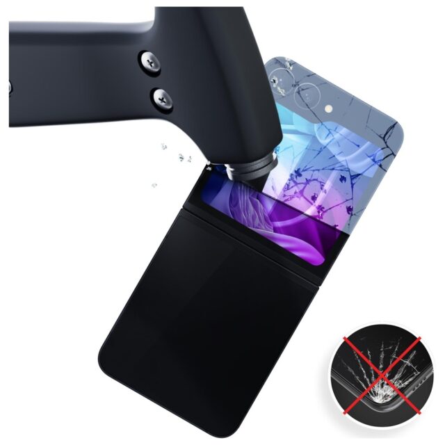 Matte Protective Film 3MK Silky Matt Pro for Samsung Galaxy Z Flip6 / Z Flip7 FE - imagine 7