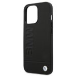 BMW BMHCP13LSLLBK iPhone 13 Pro / 13 6.1" black hardcase Signature Logo Imprint - imagine 6