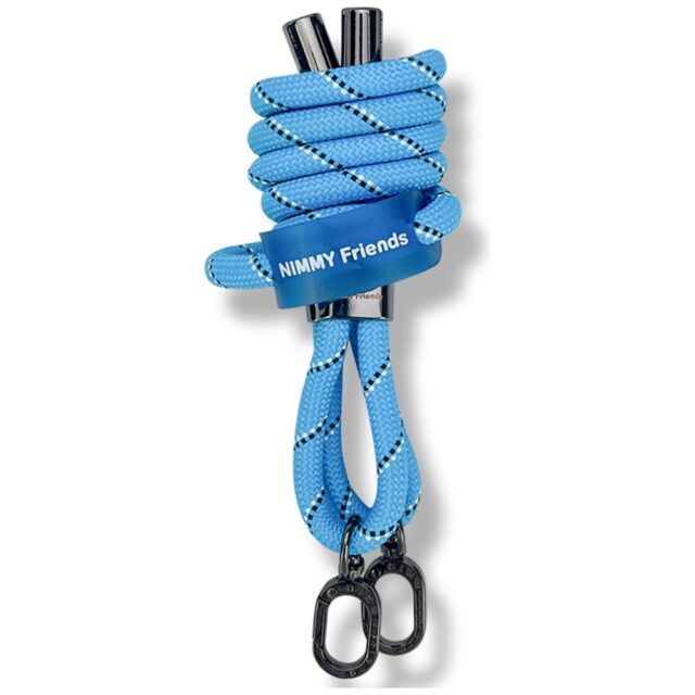 Set crossbody + handstrap Nimmy       Cool&Cute 2.0 blue black - imagine 4