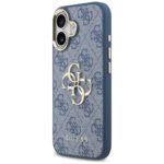 Case Guess 4G Big 4G Classic Logo for iPhone 17 blue gold - imagine 2