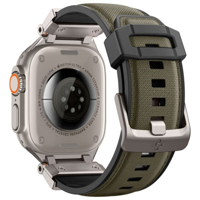 Spigen DuraPro Armor Case for Apple Watch 6/7/8/9/10/11/SE/SE3/Ultra1/2/3 (44/45/46/49mm)Green - imagine 6