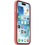 Case Apple MT0V3ZM/A iPhone 15 / 14 / 13 6.1" MagSafe guava Silicone Case - imagine 3
