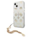 Guess GUHCP13MKSPEGO iPhone 13 6,1" gold hardcase Peony Chain Collection - imagine 2