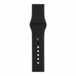 Mercury Silicone Strap Apple Watch 42/44/45 mm black - imagine 3