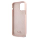Karl Lagerfeld KLHCP12LSILTTPI iPhone 12 Pro Max 6,7" Silicone Ikonik Outline pink - imagine 7