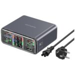 Charging station 4smarts Desk Charger Lucid GaN DIY 360W 5xUSB-C 1xUSB-A gray