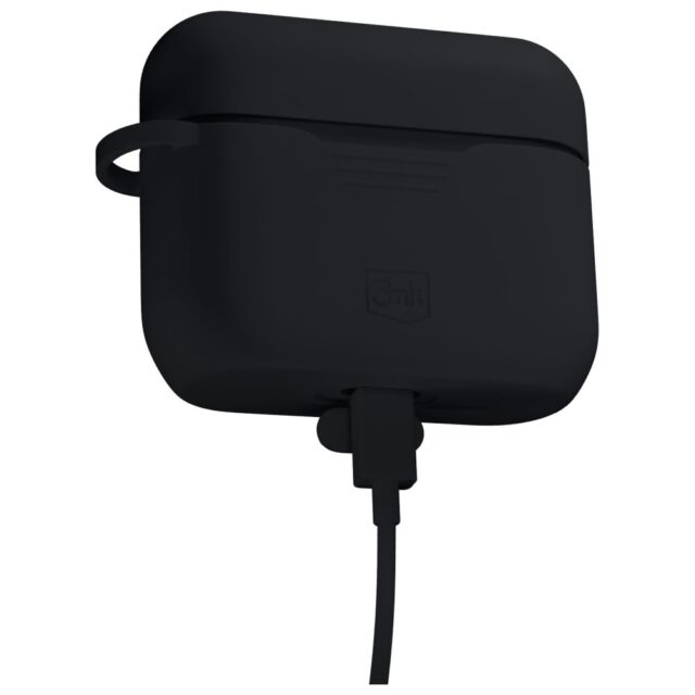 Etui 3MK Silicone AirPods Case do Apple   AirPods Pro 3 czarny - imagine 5