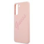 Guess GUHCS21MLSVSPI S21+ G996 pink hardcase Script Vintage - imagine 6