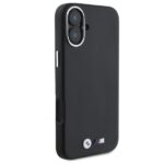 BMW BMHMP16S23PMWK iPhone 16 6.1" black hardcase M Smooth Full Wrapped Metal MagSafe - imagine 4
