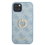Guess GUHCP13S4GMRBL iPhone 13 mini 5,4" blue hardcase 4G with ring stand - imagine 3