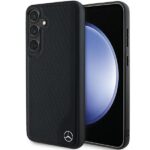 Mercedes MEHMS24M23RBGVK S24+ S926 Black Hardcase Leather Debossed Line MagSafe